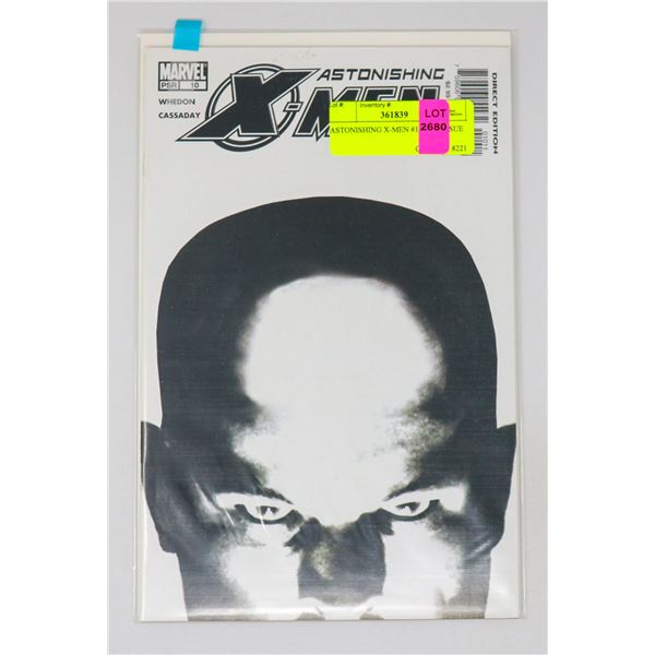 ASTONISHING X-MEN #10 KEY ISSUE