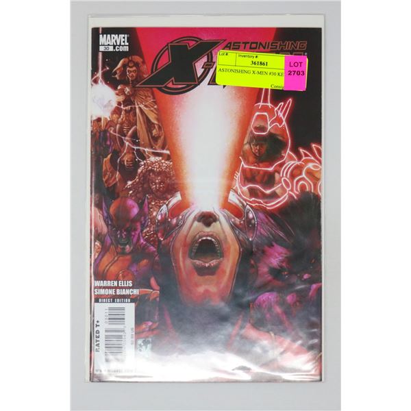 ASTONISHING X-MEN #30 KEY ISSUE
