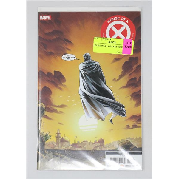HOUSE OF X 1 OF 6 KEY ISSUE