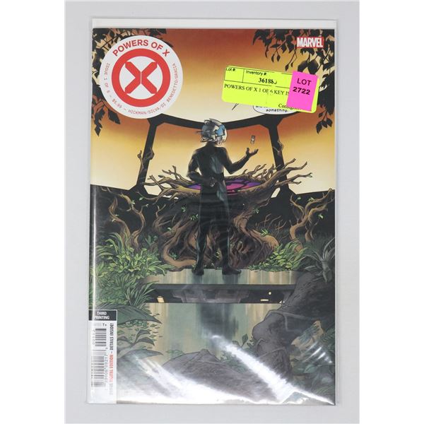 POWERS OF X 1 OF 6 KEY ISSUE