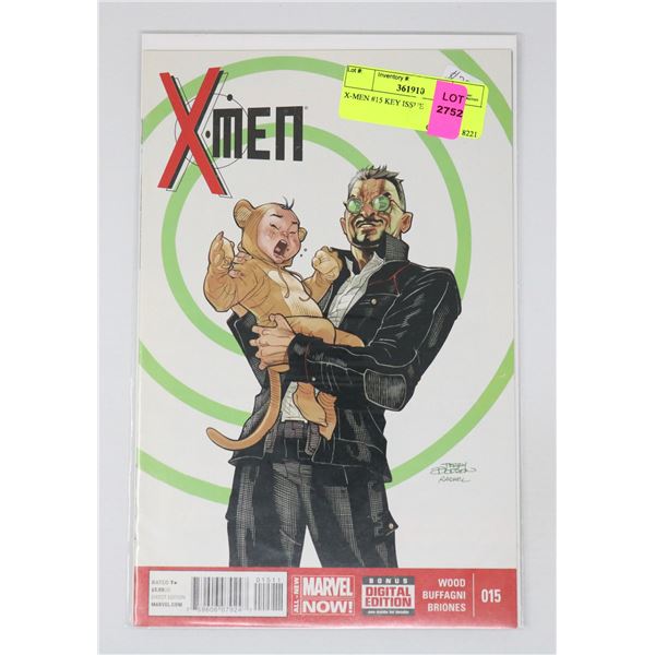 X-MEN #15 KEY ISSUE