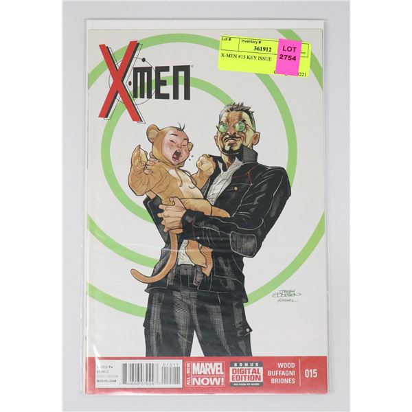 X-MEN #15 KEY ISSUE