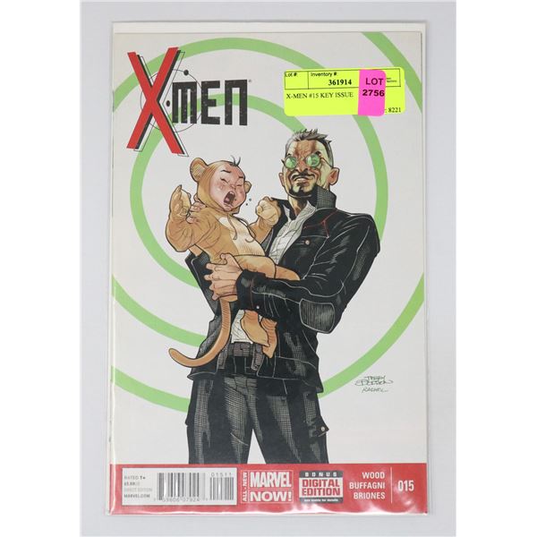 X-MEN #15 KEY ISSUE