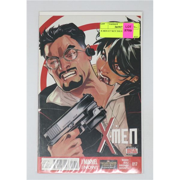 X-MEN #17 KEY ISSUE
