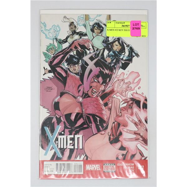 X-MEN #22 KEY ISSUE