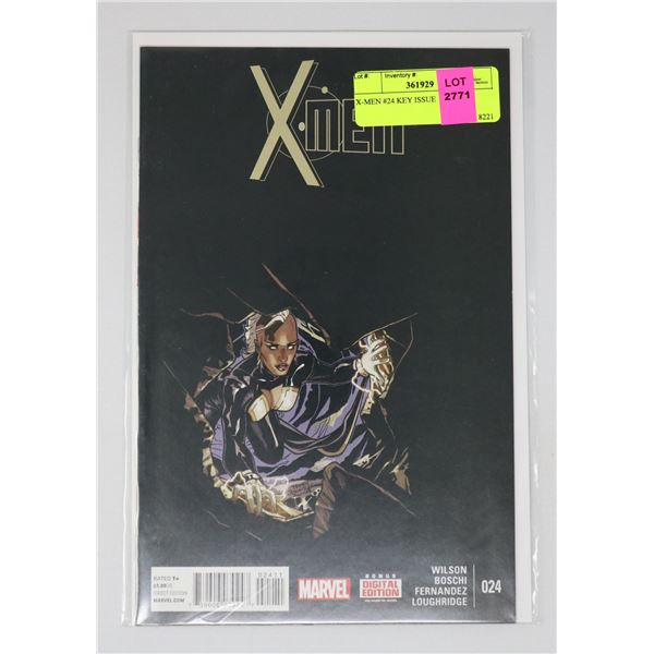 X-MEN #24 KEY ISSUE