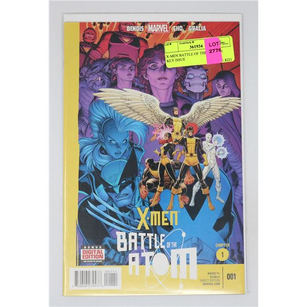 X-MEN BATTLE OF THE ATOM #1 KEY ISSUE