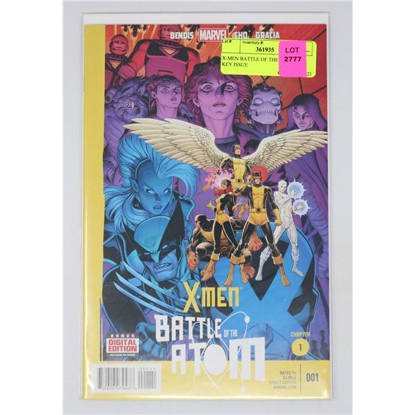 X-MEN BATTLE OF THE ATOM #1 KEY ISSUE