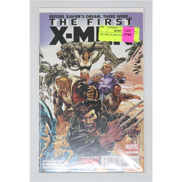 THE FIRST X-MEN #1 KEY ISSUE
