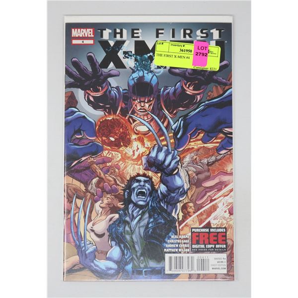 THE FIRST X-MEN #4