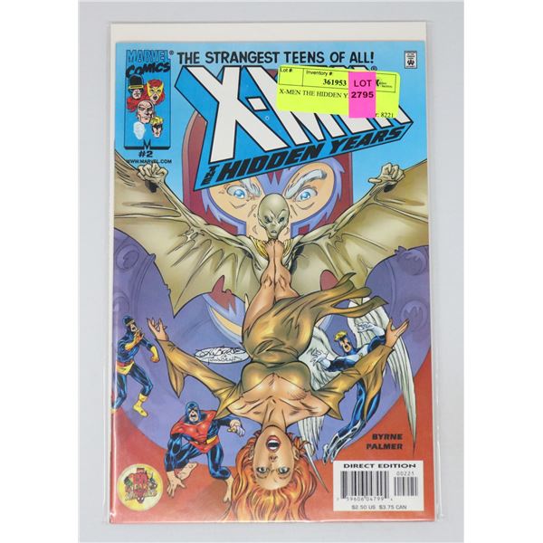 X-MEN THE HIDDEN YEARS #2