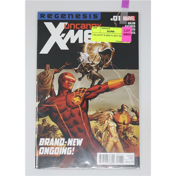 UNCANNY X-MEN #1 KEY ISSUE