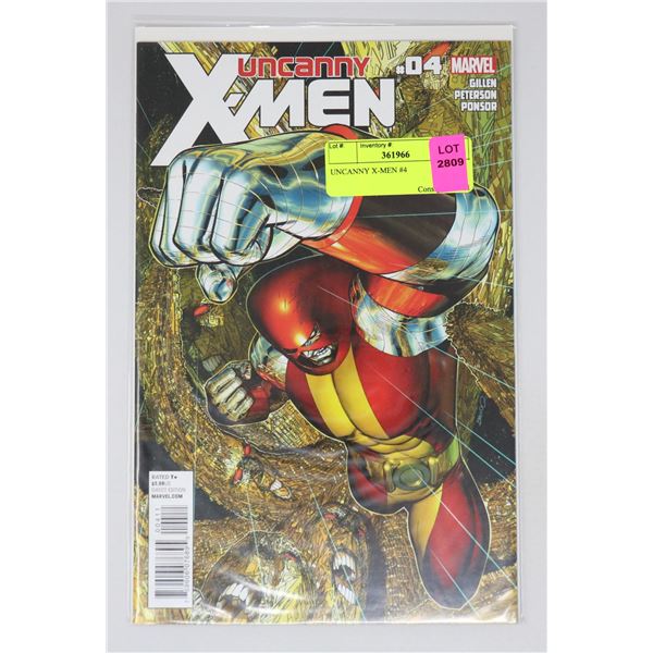 UNCANNY X-MEN #4