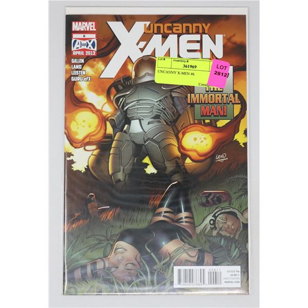 UNCANNY X-MEN #6