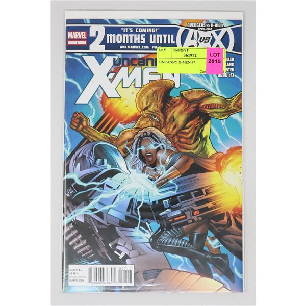 UNCANNY X-MEN #7