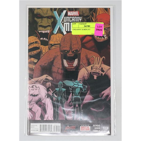 UNCANNY X-MEN #33