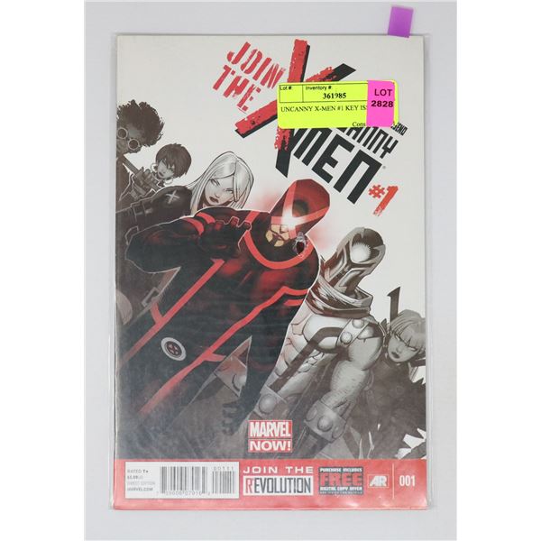 UNCANNY X-MEN #1 KEY ISSUE