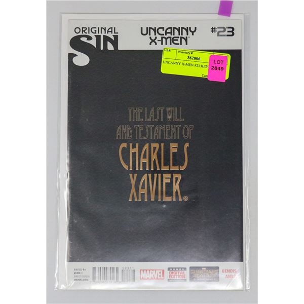 UNCANNY X-MEN #23 KEY ISSUE