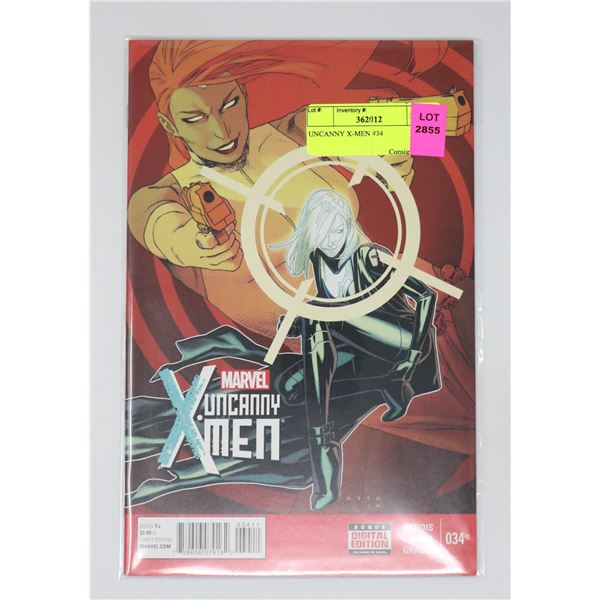 UNCANNY X-MEN #34