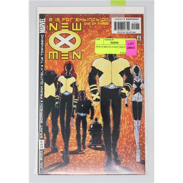 NEW X-MEN #114 KEY ISSUE