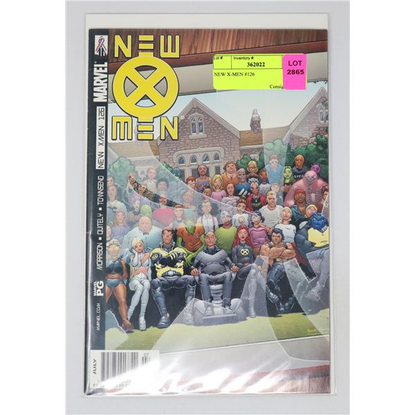 NEW X-MEN #126