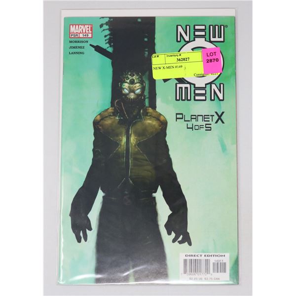 NEW X-MEN #149