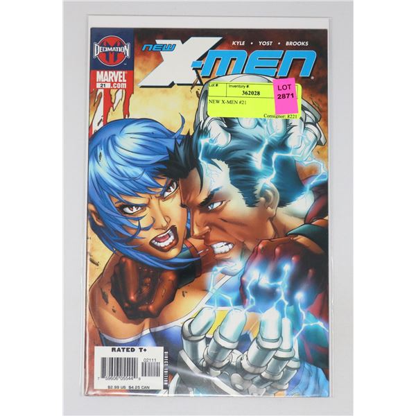 NEW X-MEN #21