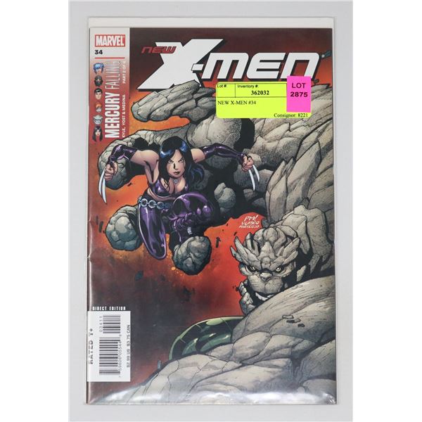 NEW X-MEN #34