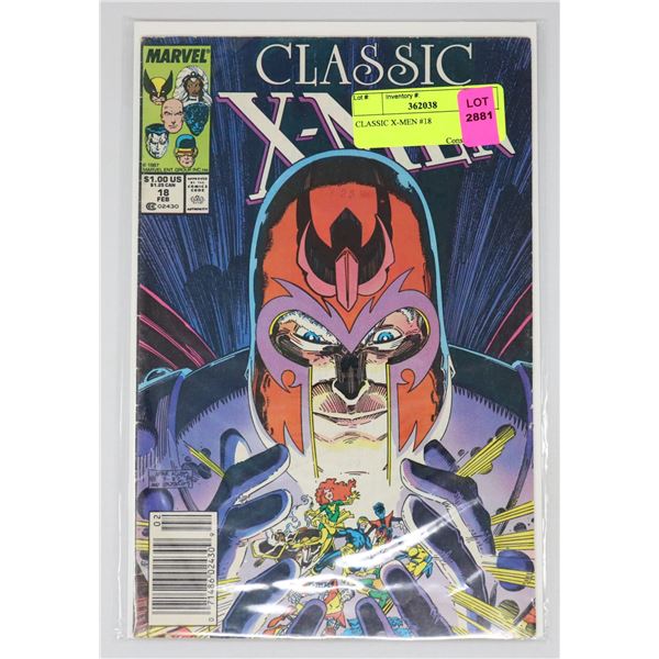 CLASSIC X-MEN #18