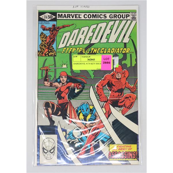 DAREDEVIL #174 KEY ISSUE