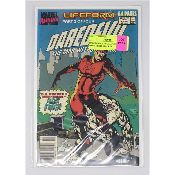 DAREDEVIL ANNUAL #6 1990 KEY ISSUE NIGHT STALKER