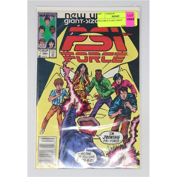 PSI FORCE #1 KEY ISSUE
