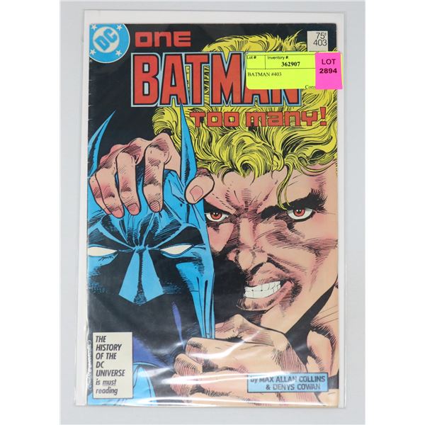 BATMAN #403
