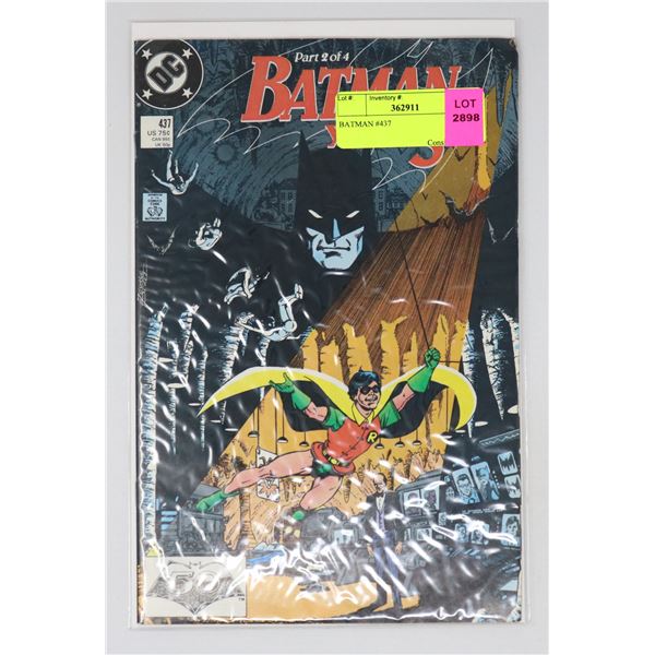 BATMAN #437