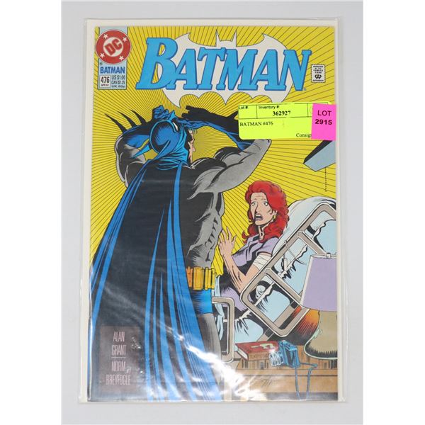 BATMAN #476