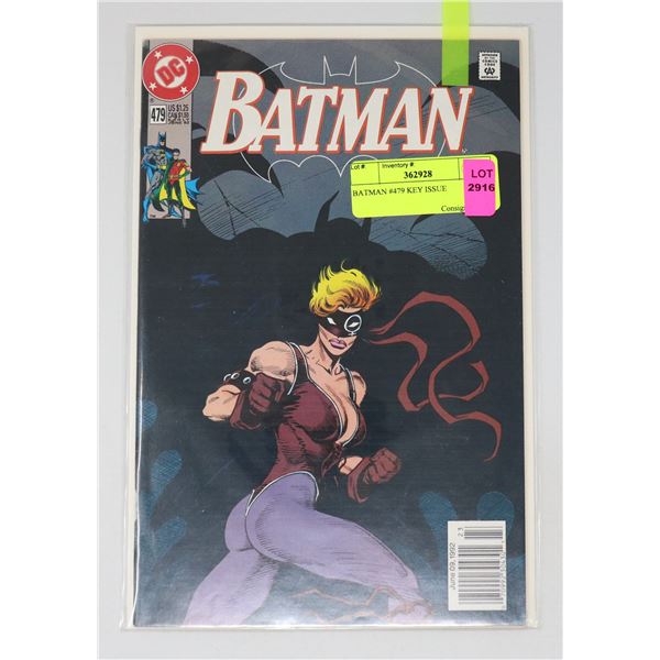 BATMAN #479 KEY ISSUE