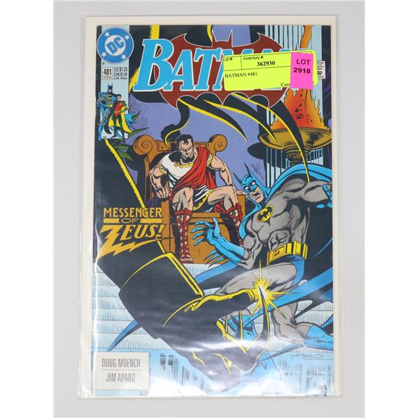 BATMAN #481