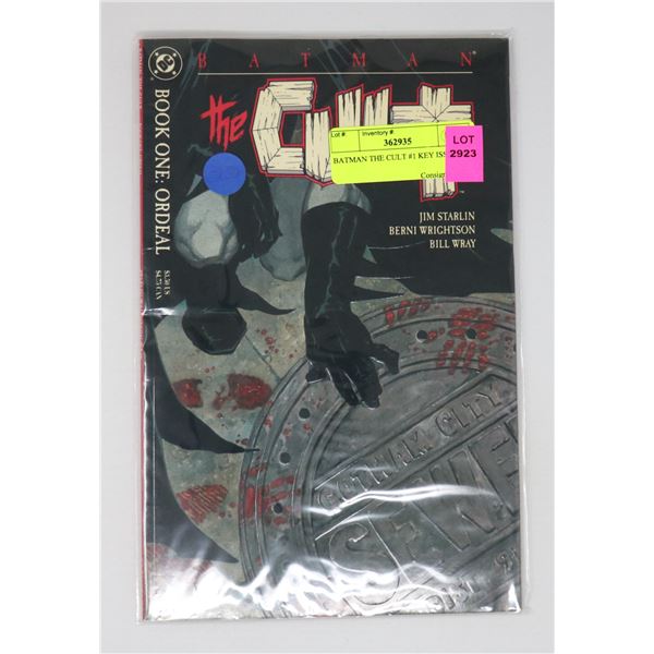 BATMAN THE CULT #1 KEY ISSUE