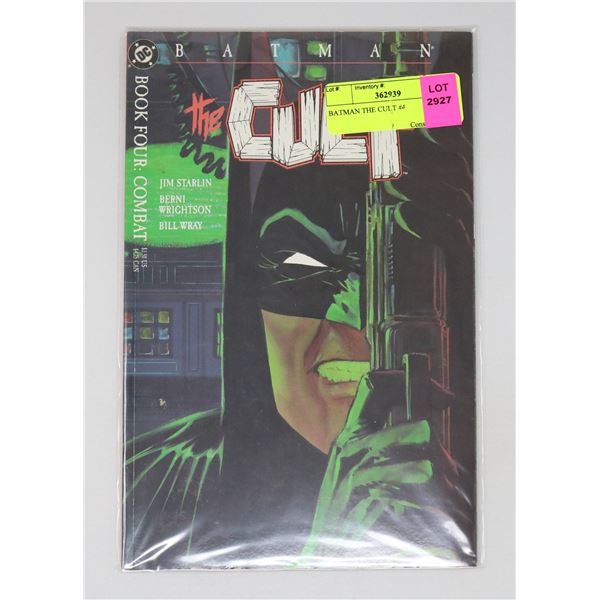 BATMAN THE CULT #4