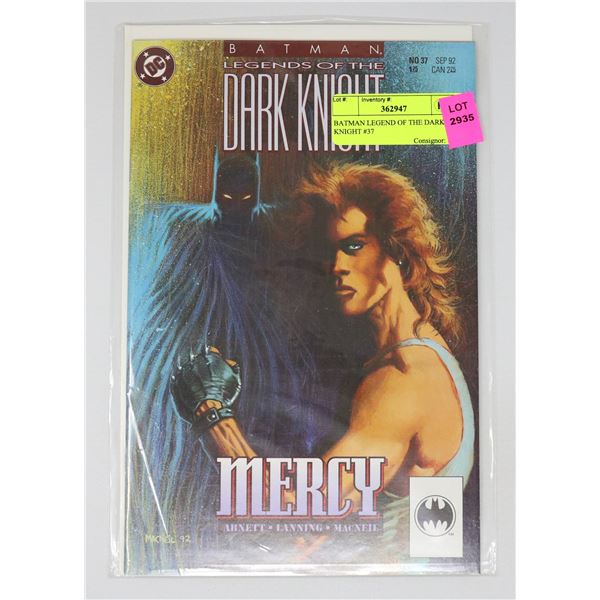 BATMAN LEGEND OF THE DARK KNIGHT #37