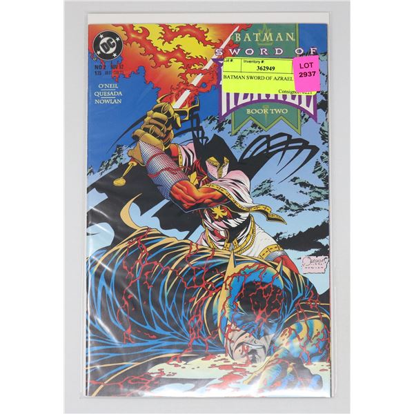BATMAN SWORD OF AZRAEL #2