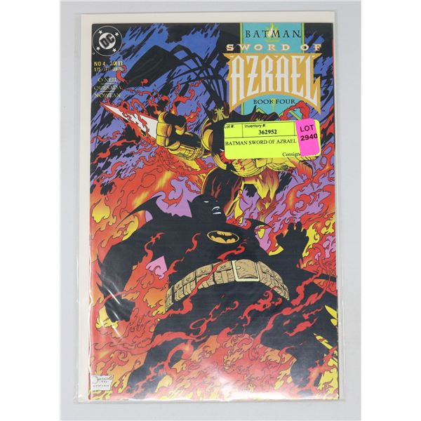 BATMAN SWORD OF AZRAEL #4