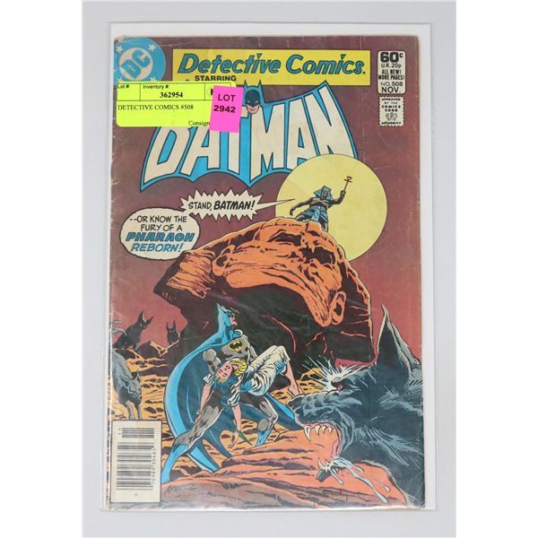 DETECTIVE COMICS #508