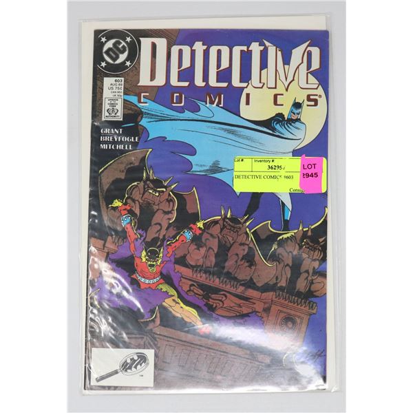 DETECTIVE COMICS #603