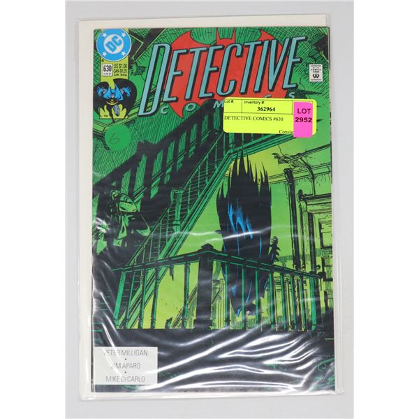 DETECTIVE COMICS #630
