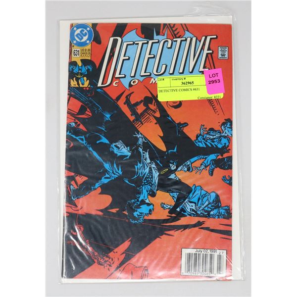 DETECTIVE COMICS #631