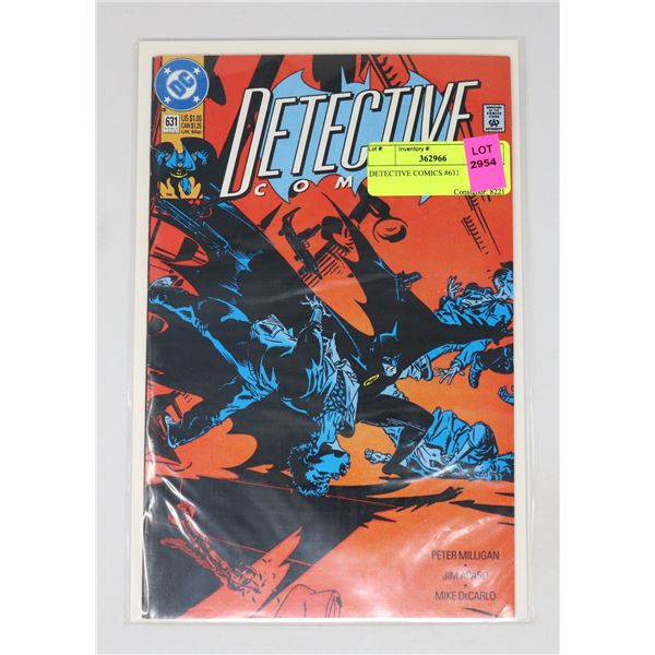 DETECTIVE COMICS #631