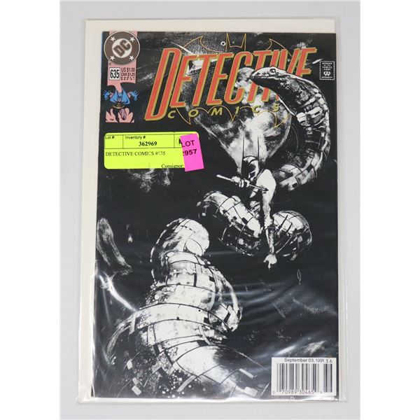 DETECTIVE COMICS #635