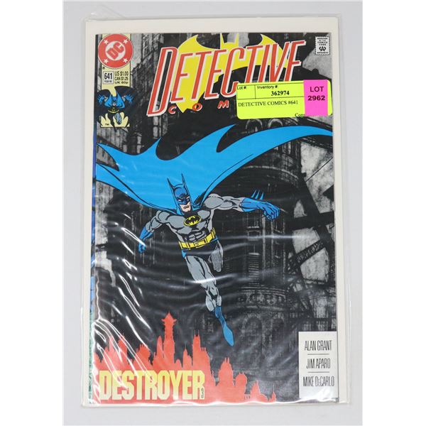 DETECTIVE COMICS #641