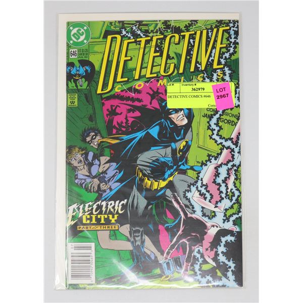 DETECTIVE COMICS #646